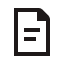 An icon representing a document.